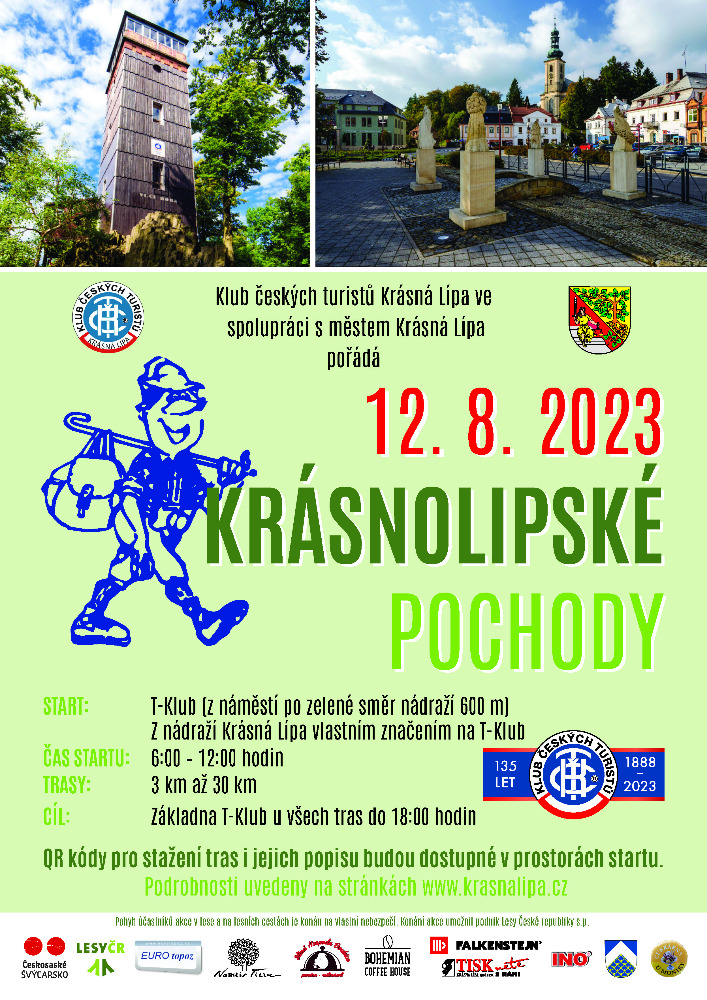 12.8. Krásnolipské pochody Krásná Lípa