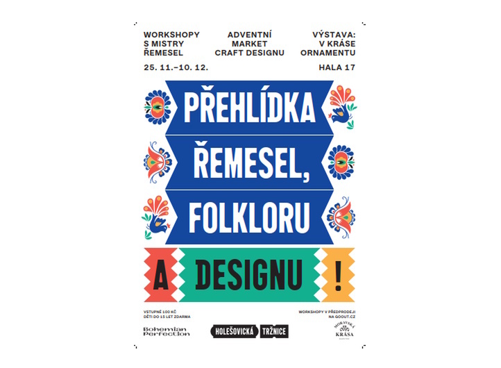 Řemesla, folklor a design v Holešovické tržnici